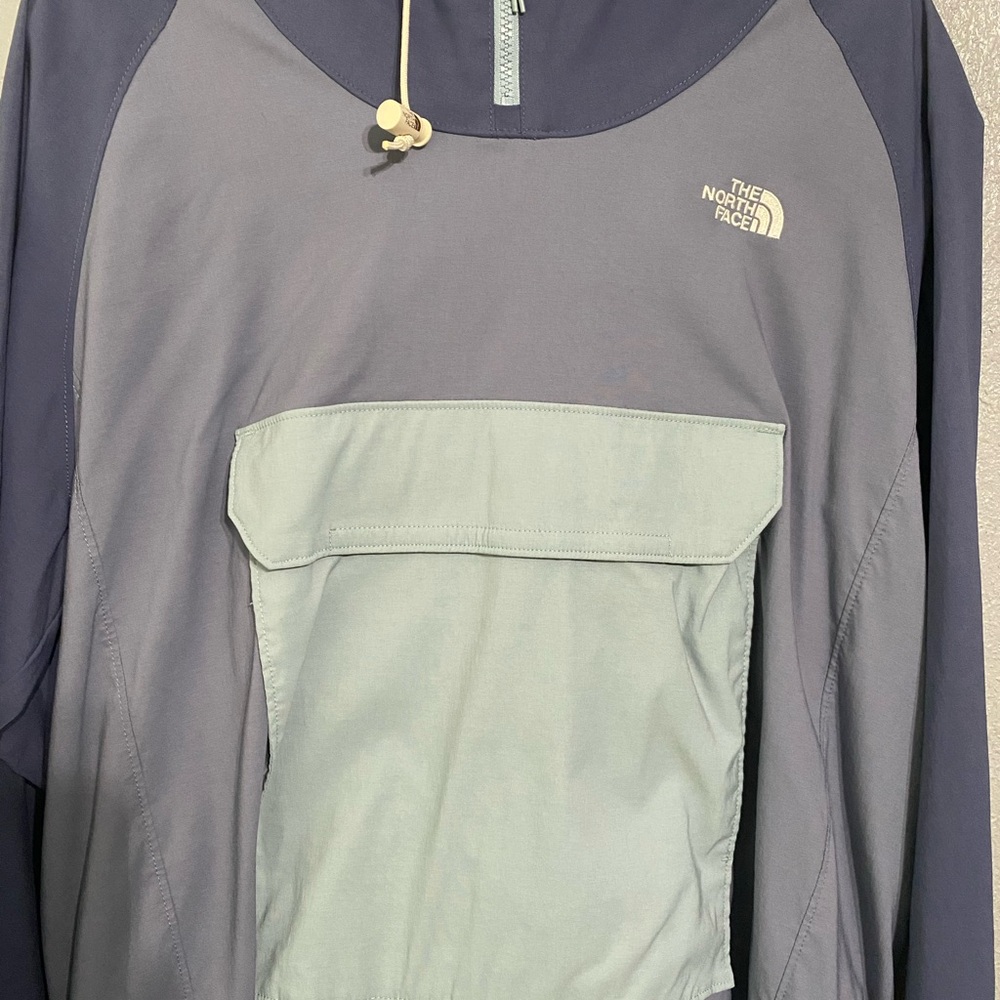 The North Face Blue and Gray Jacket